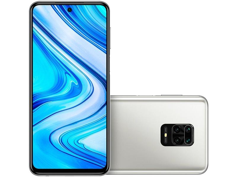 Smartphone Xiaomi Redmi Note 9 PRO 128GB Branco - 6GB RAM Tela 6